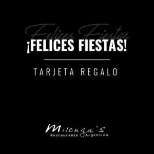 Tarjeta Regalo: Felices Fiestas