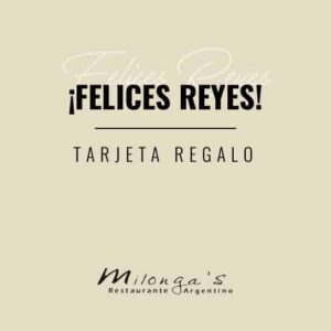 Tarjeta Regalo: Felices Reyes